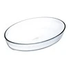 Orkaitės Indas Ô Cuisine ovalus 26,2 x 17,9 x 6,2 cm Skaidrus stiklas (6 vnt.)