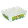 Karščiui atsparus indas su plastikiniu dangteliu Cook &amp; Šaldymas 27 x 23 cm 4 l PYREX