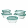 Padažinių rinkinys Luminarc Keep'n Lagon Stiklas Dvispalviais (5 pcs)