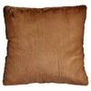Gift Decor Pagalvėlė Su plaukais Ruda Sintetinė oda (60 x 2 x 60 cm)
