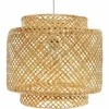 Atmosphera Lamp Pakabinamas šviestuvas LIBY su ažūriniu bambuko gaubtu, Ø 40 cm