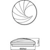 Lubinis šviestuvas Šviestuvas plafonas Philips Shell CL202, 10 W, LED