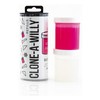 Clone-A-Willy - Refill Glow in the Dark Mėlyna Silicone