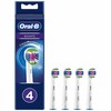 Oral-B Replaceable dantų šepetėlis galvutės su CleanMaximiser 3D Refill Heads Suaugusiems Šepetėlių skaičius galvutės įeina 4 Number of teeth brushing modes Does not apply Baltas