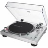 Patefonas Audio-Technica AT-LP120X analoginis ir USB, Sidabrinės spalvos