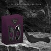 Feelz Toys FeelzToys - Zeus Dual Vibe penio žiedas Juodas