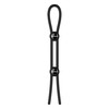 Nexus - Forge Double Adjustable Lasso Silicone Cock Ring Juodas
