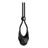 Nexus - Forge Vibrating Adjustable Lasso Silicone Cock Ring Juodas