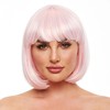 Rožinė Pleasure Wigs - Cici Rožinė Gid