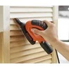 Black &amp; Decker Juodas &amp; Decker Trikampis šlifuoklis Juodas &amp; Decker BEW230BC-QS; 55 W