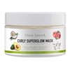 "Alma Secret Skirtas garbanotiems plaukams Superglow kaukė 250ml