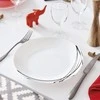 Plokščia lėkštė Arcopal Domitille Negro Dvispalviais stiklas 25 cm (12 vnt.)