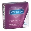 Pasante Healthcare Stimuliuojantys prezervatyvai, intensyvumas 3 vnt.