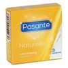 Pasante Healthcare Naturelle „Pasante“ natūralūs prezervatyvai, 3 vnt.
