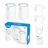 Maršrutizatorius NAMŲ SISTEMA WI-FI CUDY-M1200/2 2.4 GHz, 5 GHz, 300 Mbps + 867 Mbps CUDY