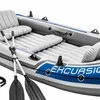 Pripučiama valtis INTEX Excursion 5 /5 asmenims, komplektas. 366x168x43cm