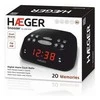 Radijo žadintuvas Haeger RA-06B.005B Snoozer Radio