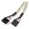 „StarTech Track“ 2x USB 2.0 (USBPLATELP)