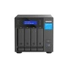 Serveris QNAP TVS-H474 NAS Tower Intel® Pentium® G7400 8 GB DDR4 QuTS hero Juodas