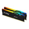 RAM „Kingston KF556C36BBEAK2-64“ 64 GB 5600 MT/s DDR5 CL36 DIMM (2 vnt. rinkinys) „FURY Beast RGB EXPO“ | „Kingston“