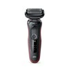Braun | Shaver | 51-R1000s | Operating time (max) 50 min | Wet & Dry | Juodas/Raudona