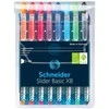 Tušinukų rinkinys Schneider SLIDER XB, 1,4mm, 8 spalvos