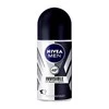 Nivea Men Juodas And Baltas Ivisible Original Dezodorantas Roll-On rutulinis dezodorantas vyrams 50ml