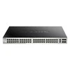 Šakotuvas D-LINK DGS-3130-54TS, L2+ valdomas tinklo jungiklis su 48 10/100/1000Base-T prievadais ir 2 10GBase-T prievadais bei 4 10GBase-X SFP+ prievadais | D-Link