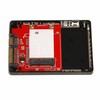 Pocket StarTech mSATA SMD - 2.5 "SATA (SAT2MSAT25)