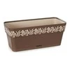 Stefanplast Vazonas OPERA GAIA lovelis su vand. rez. 2,75 L 30x13x12 cm ruda sp. 88702 STEFA