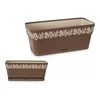 Stefanplast Vazonas OPERA GAIA lovelis su vand. rez. 2,75 L 30x13x12 cm ruda sp. 88702 STEFA