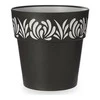 Stefanplast Self-watering pot Gaia Antracito Plastmasinis (29 x 29 x 29 cm)