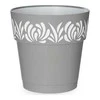 Bikuva.lt Gėlių vazonas STEFANPLAST OPERA GAIA 7,5 L, 25x25 cm, pilkas