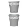 Bikuva.lt Gėlių vazonas STEFANPLAST OPERA GAIA 7,5 L, 25x25 cm, pilkas