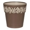 Stefanplast Self-watering pot Gaia Ruda Plastmasinis (15 x 15 x 15 cm)