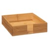 Secret De Gourmet Bamboo Bambukinė servetėlė, 20 x 20 cm, servetėlių indelis