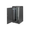 DIGITUS Netzwerkschrank Unique 22HE 1164x600x600mm juodas (Speditionsversand)