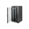 DIGITUS Netzwerkschrank Unique 22HE 1164x600x600mm juodas (Speditionsversand)