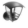 Sieninis lauko šviestuvas PHILIPS Creek, IP44, 1 x 60 W, E27, juodos sp., 17,5 x 20 x 23,5 cm