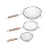 Secret De Gourmet PIECES Virtuvinis sietelis, nerūdijančio plieno, 3 vnt