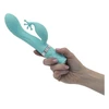 „Pillow Talk“ – „Kinky Rabbit“ ir „G-Spot“ vibratoriaus žalsvai mėlyna spalva