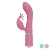 „Pillow Talk“ – „Kinky Rabbit“ ir „G-Spot“ vibratoriaus žalsvai mėlyna spalva