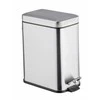 Metalinis atliekų krepšelis, stačiakampis, 5 l, WENKO