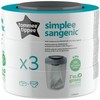 TOMMEE TIPPEE kasetė sauskelnių konteineriui 3vnt Sangenic simplee, 87033502
