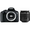 Canon EOS 2000D 18-55 III EU26 SLR fotoaparatų komplektas, megapikselis 24,1 MP, ISO 12800, Ekrano įstrižainė 3,0 ", Wi-Fi, vaizdo įrašymas, APS-C, Juodos spalvos