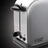 Skrudintuvas RUSSEL 21396-56 Toaster Russell Hobbs 21396-56 Oxford sidabrinis (Atnaujinta)