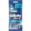 Gillette Mėlyna Ii Plus vienkartinis skustuvo peiliukas 5 U