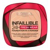 L'Oréal - Infaillible 24h Fresh Wear Powder Foundation - 245 Golden Honey
