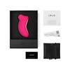 LELO Sona Cruise Cerise - Sonic Massager with Cruise Control, Atsparus vandeniui
