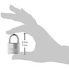 ABUS 64TI/30, Įprastinė pakabinama spyna, Raktinė spyna, Skirtingai raktuojama, Aliuminis, Grūdintas plienas, 3 cm